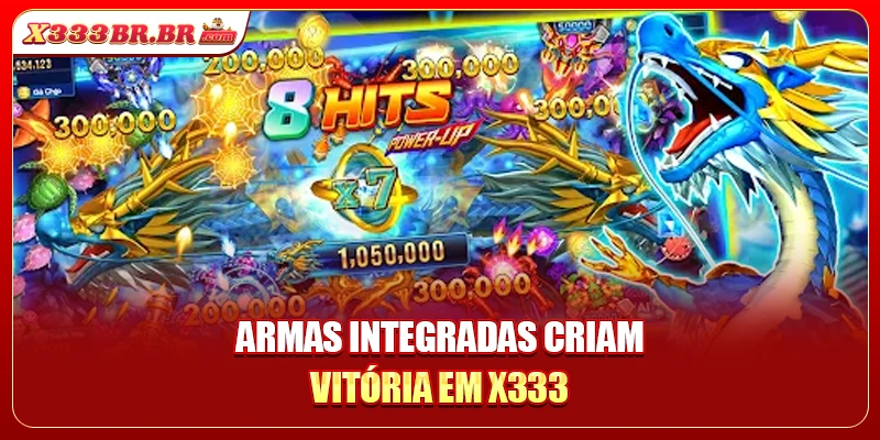 Armas integradas criam vitória em X333