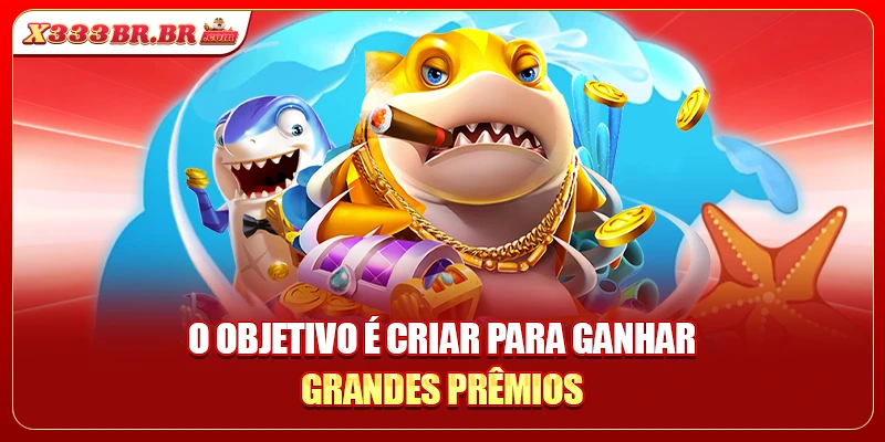 O objetivo é criar para ganhar grandes prêmios